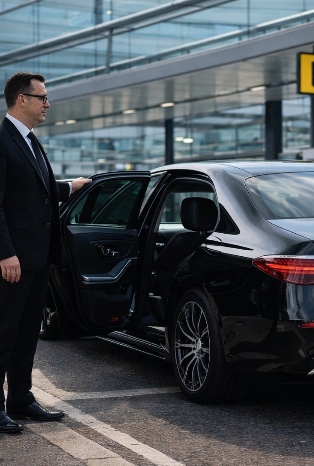 Stansted chauffeur service by Black Fleet London