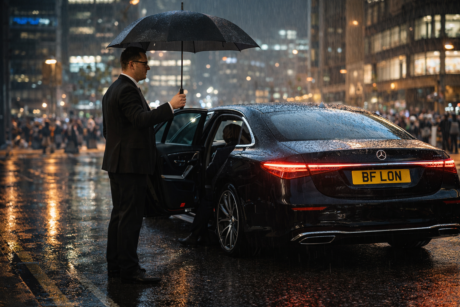 Heathrow Chauffeur Service with Black Fleet London
