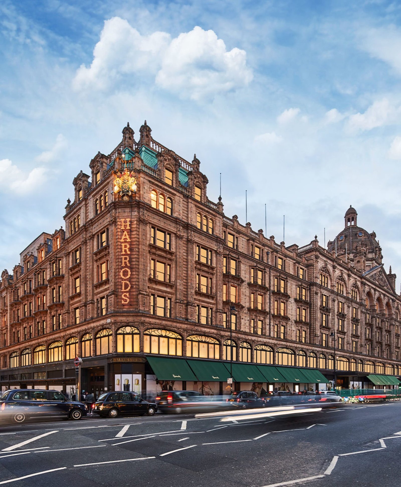Harrods Knightsbridge chauffeur arrival