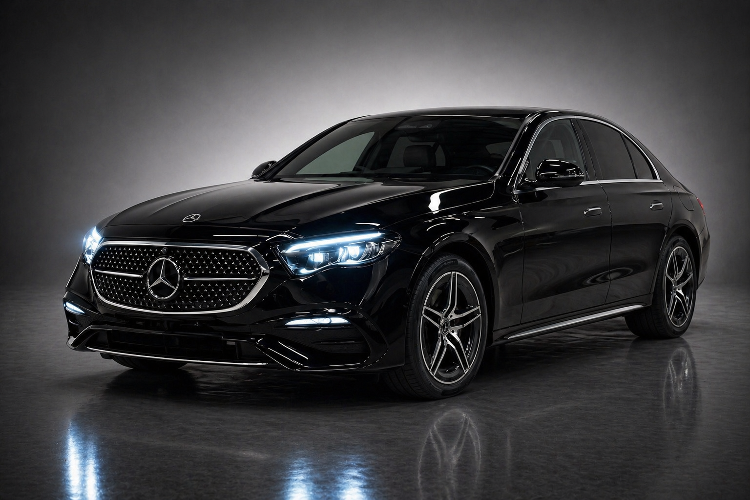 Business Class chauffeur service London Mercedes E Class executive airport transfer