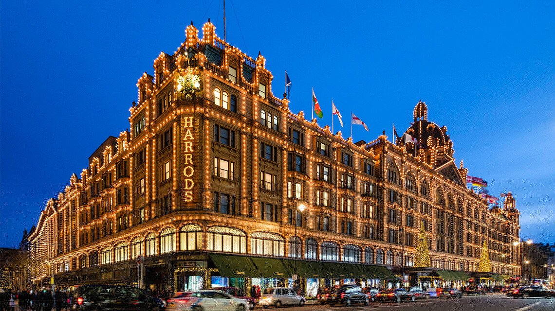 Heathrow to Knightsbridge chauffeur transfer to Harrods