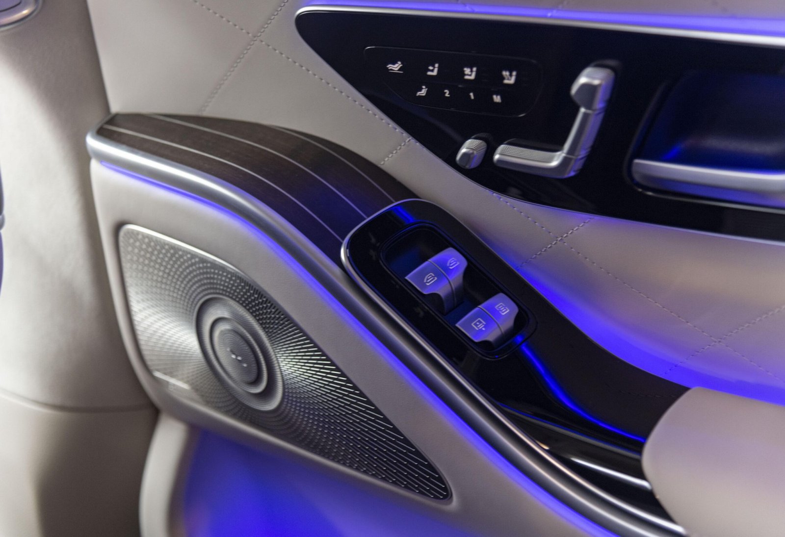 Mercedes-Benz S-Class passenger comfort details